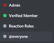 Incorrect Role Configuration